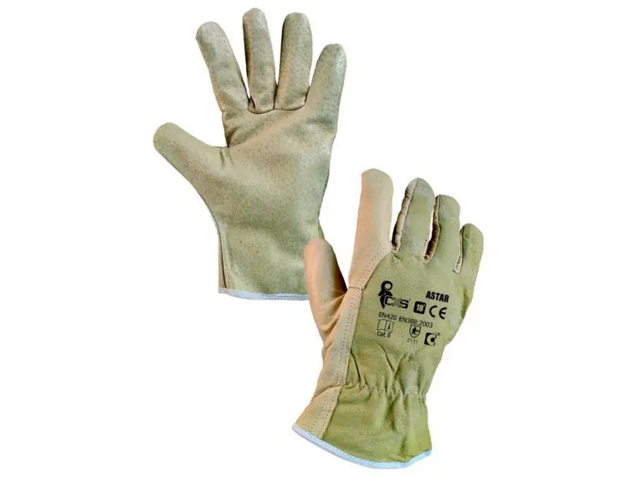 Rukavice ASTAR, kožené